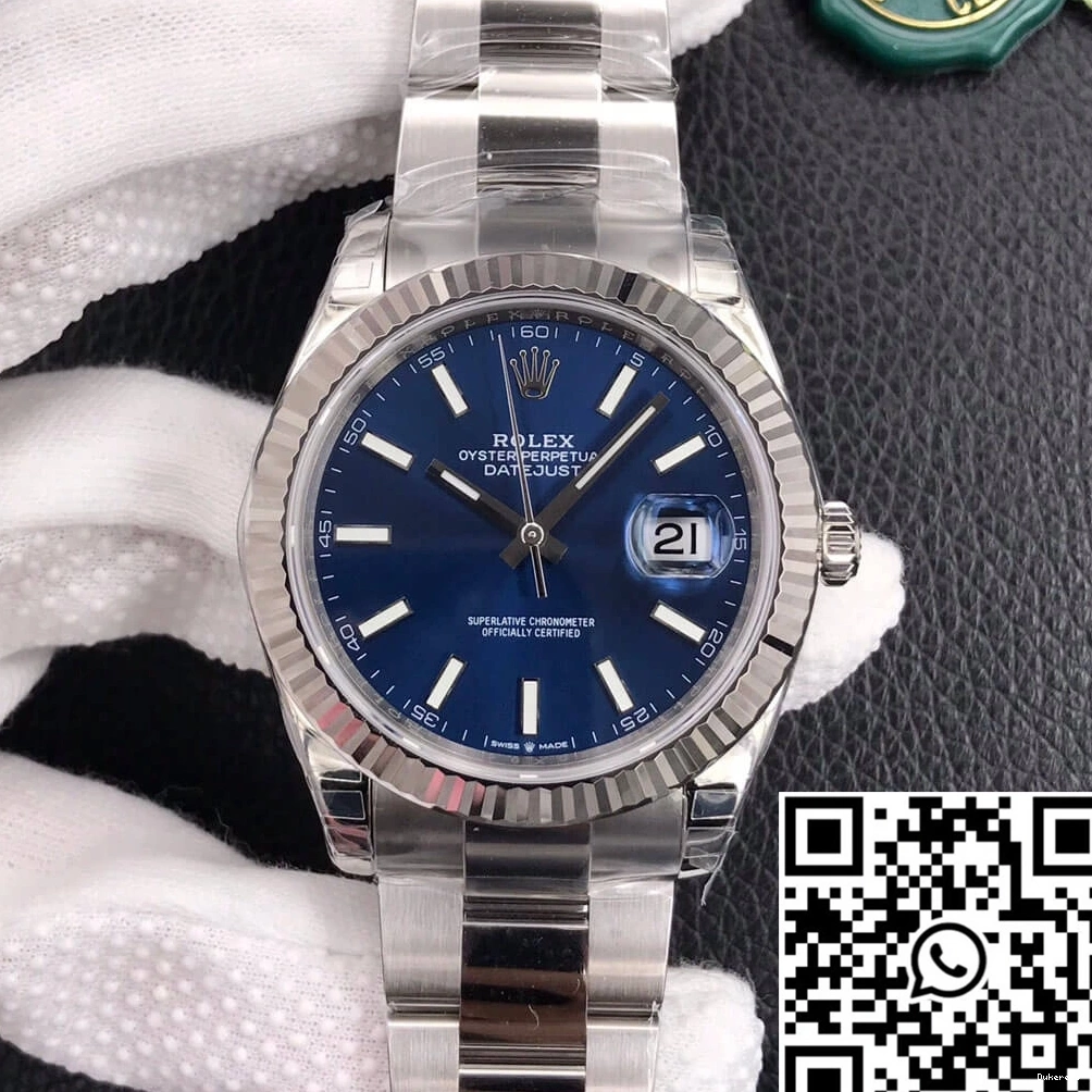 Factory VS Blue M126334-0001 Dial Sustainable Datejust Rolex 780 0731